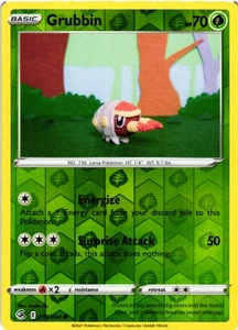 Grubbin Common SWSH08: Fusion Strike 018/264 LP - Picture 1 of 2