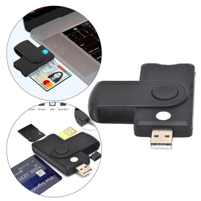 Smart Compact USB 2.0 Kartenleser für Windows/Linux Bankkarten PC - Bild 1 von 4