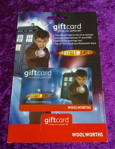 Doctor Who Woolworths Gift Card 2004 - no value loaded - Picture 1 of 2
