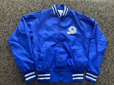 Vintage 80’s NFL Dallas Cowboys Coat Jacket Mens Small (Pristine Condition!) - Image 1 of 4