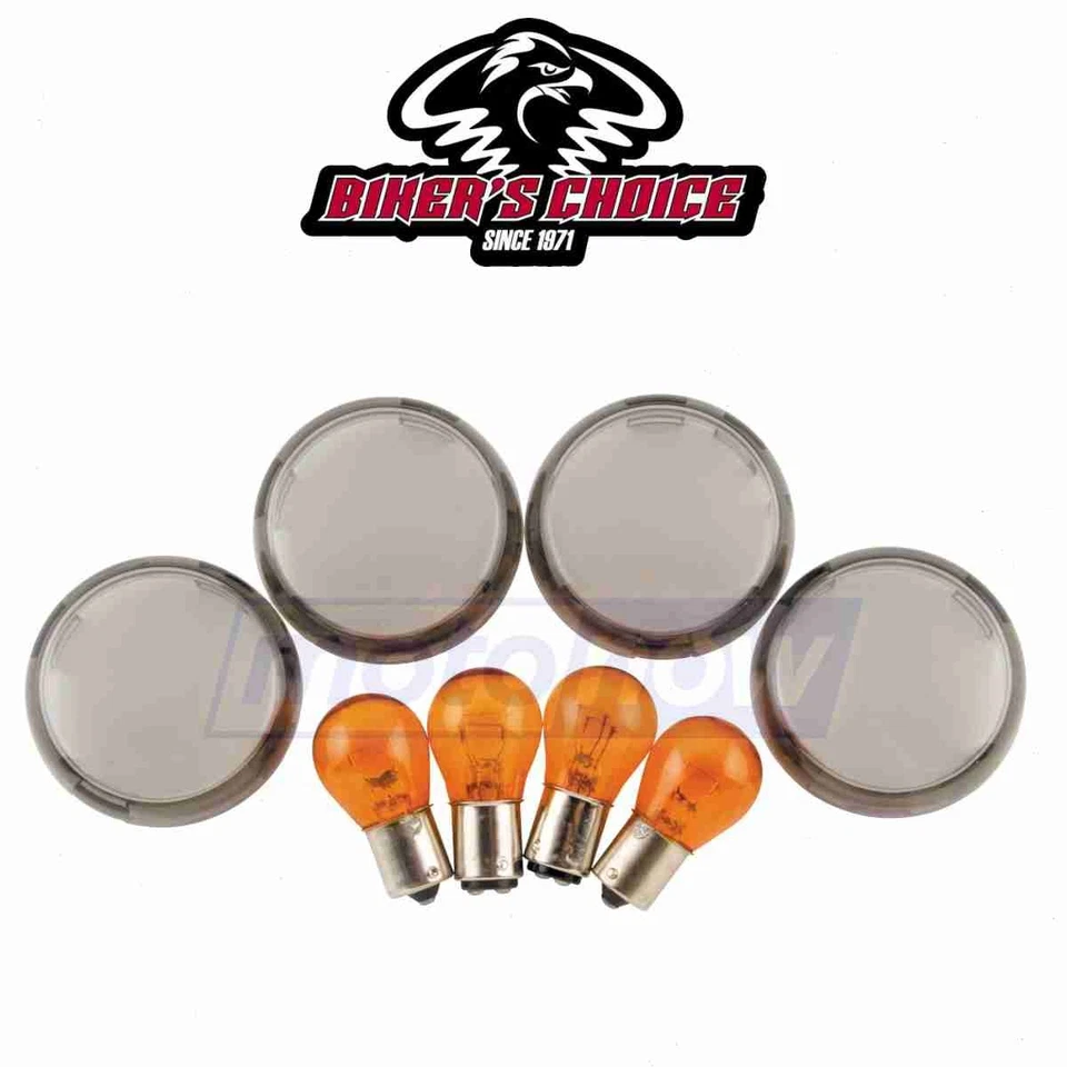 Bikers Choice Turn Signal Lens Kit for 2004-2008 Harley Davidson XL1200R ry Foto 1 de 4