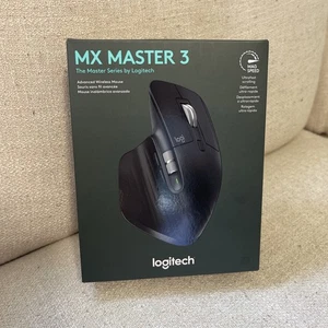 🔥Authentic Logitech MX Master 3 Wireless Mouse Black Brand New - Picture 1 of 6