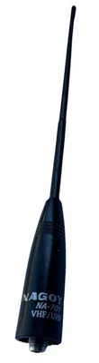 Nagoya NA701 SMA Female Authentic HAM Radio  VHF/ UHF Ham Rubber Soft Antenna - Image 1 of 4