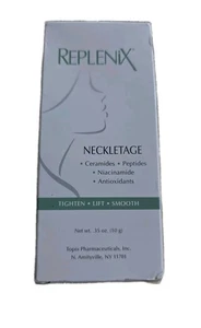 REPLENIX Neckletage Tighten Lift Smooth Ceramides Peptides Niacinamide 0.35 oz  - Picture 1 of 5
