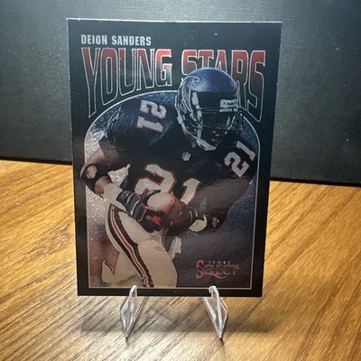 1993 Score Select - Young Stars Deion Sanders #38 - Image 1 of 2