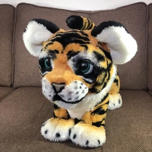 Furreal Friends Roarin Tyler verspielter Tiger 15 Zoll interaktives Plüschtier neue Batterie - Bild 1 von 12