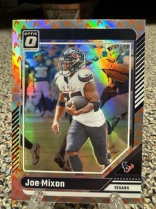 Joe Mixon 2024 Donruss Optic Fire Emoji Silver Holo Prizm Refractor #77 - Picture 1 of 3