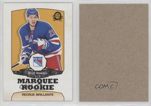 2018 Upper Deck O-Pee-Chee Retro Update Blank Back Brett Howden #617 Rookie RC