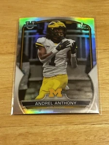 Bowman Chrome University 2022 refractor Andrel Anthony #63 - Imagen 1 de 2