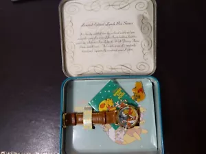 Disney Winnie The Pooh Ltd Ed (5000) Lunchbox Watch with Pooh Pin - Picture 1 of 18