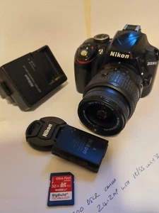 Nikon D3300 DSLR 24.2 mp With 18/55mm Nikkor lens. - Picture 1 of 4