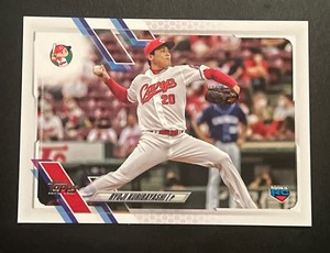 2021 Topps NPB Nippon Professional Baseball Ryoji Kuribayashi #142 RC Rookie