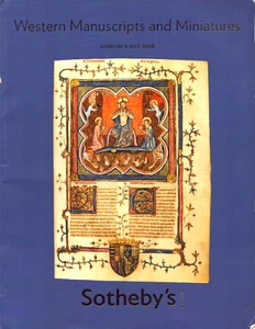 Sotheby's Catalog London July 8, 2008 Western Manuscripts and Miniatures - Bild 1 von 2