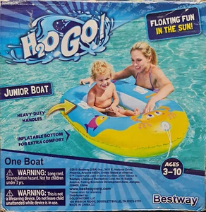 Balsas de piscina Bestway H20 go | Balsa flotadora inflable divertida en el agua para edades de 3-10 - Imagen 1 de 4