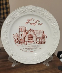 New Jersey Presbyterian Church Carlisle Ohio Collectors Plate - Picture 1 of 4