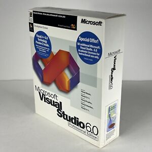 Microsoft Visual Studio Professional 6.0 Retail