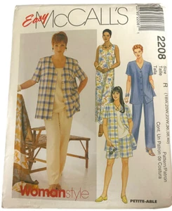 1999 McCalls Schnittmuster 2208 Damen getrennt 5 Stück 18W 20W 22W UNCUT FF - Bild 1 von 3