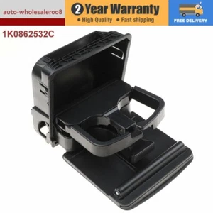 NEW Rear Armrest Central Console Cup Holder 1K0862532C For VW Golf MK6 Jetta MK5 - Picture 1 of 8