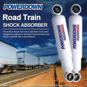 2 x Front Powerdown Road Train Shocks for Isuzu FRT FSR FSS Series FSD700 FSD850 - Picture 1 of 2
