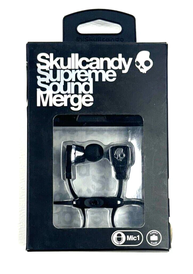 Skullcandy Merge Black In-Ear only Headsets