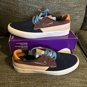 Nike SB Shane Midnight Navy Pink Oxford BV0657 404 Skate Shoes Mens Sz 6 / 7.5 W - Picture 1 of 5