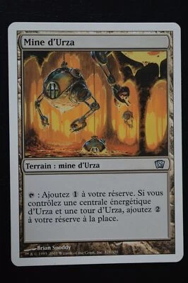 Magic The Gathering MTG URZA'S MINE FRENCH Eighth Edition LP Lightly Played - Image 1 of 2
