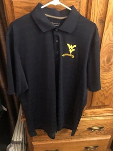 #21 WEST VIRGINIA CHAMPION POLO LARGE classic shirt - Picture 1 of 4