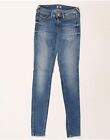 Tommy Hilfiger Womens Skinny Jeans W24 L32 Blue Cotton Ba03