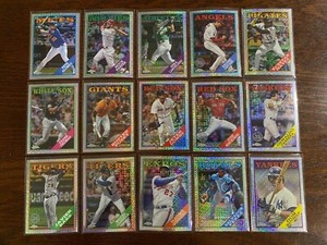 2023 Topps Series 1 - 1988 Silver Pack MOJO **Complete Your Set** OHTANI HARPER