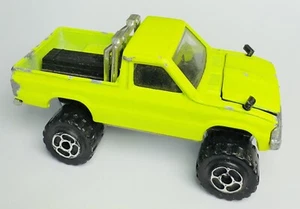 Vintage MAJORETTE TOYOTA 4x4 Pickup No. 287 Made In France Hi-Liter Yellow 1/56 - Picture 1 of 7