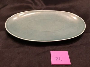 Russel Wright Gravy Boat 11” Underplate Liner Tray Seafoam Green Steubenville - Picture 1 of 5