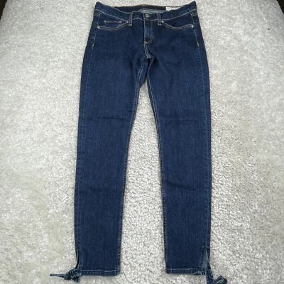 Rag & Bone Stevie Ankle Tie Hem Jean Low Rise Womens 28 - Image 1 of 4