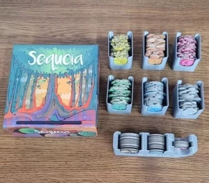 Sequoia Board Game - Box Insert Trays Storage Solution - 3d Printed - ANY COLOR - Picture 1 of 14