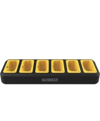 DEWALT DXPMRCH6-800 - 6 Port Charger for DXPMR800 Walkie Talkie Radios - Image 1 of 3