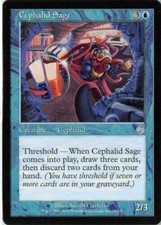 4 Cephalid Sage 4x x4 -  LP - Torment - SPARROW MAGIC - mtg -