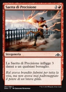 MTG Magic GRN Guilds of Ravnica - 1x ITA EX 267 C Saetta di Precisione - Picture 1 of 1