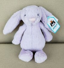 Jellycat Small Bashful Lilac Bunny Plush 8" NWT Retired HTF Easter