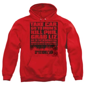 Shaun Of The Dead "Lista" Pullover Sudadera con Capucha, Sudadera o Camiseta Manga Larga - Imagen 1 de 9
