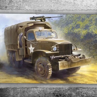 Forces Of Valour 1/72 Scale Kit 873006A - GMC 2.5T Cargo Truck - Normandy 1944 - Image 1 of 4