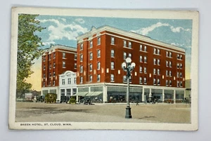 Postcard Breen Hotel White Border St Cloud Minnesota MI H253 - Picture 1 of 2