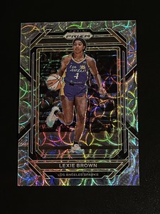 #84 Lexie Brown 2023 Panini Prizm WNBA Premium Box Hit Los Angeles Sparks/99