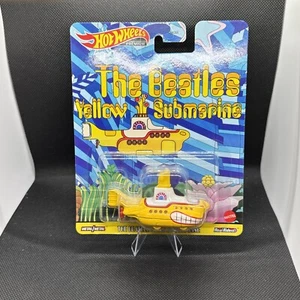 Hot Wheels The Beatles Yellow Submarine Premium Metal New Sealed Mattel  - Picture 1 of 2