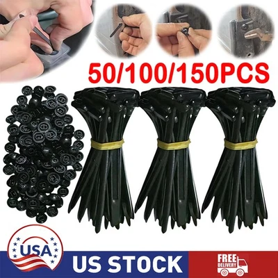 Nylon Universal Cable Tie Buckle Self-Locking Nylon Zip Ties Holder NEW - Image 1 of 4