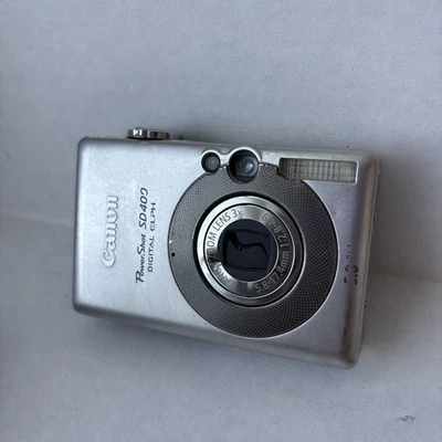 佳能 PowerShot SD400 数码 ELPH 500 万像素 数码相机 PC115(无电池门) — 第 1/4 张图片