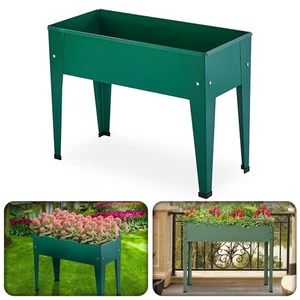 Metal Raised Garden Bed Vegetable Planter Box Flowers Growing Herbs Garden Bed - Picture 1 of 6