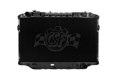 CSF Black Heavy-Duty Radiator For 88-92 Toyota Land Cruiser FJ62 4.0L 3F 3F-E - Image 1 of 4