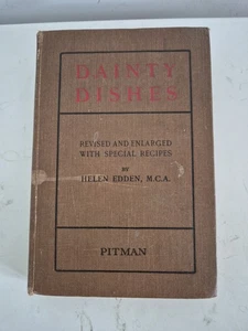 1917 ZIERLICHE GERICHTE HARRIET ST CLAIR MUNSTER EDDEN KOCHBUCH REZEPTE 16. SELTEN - Bild 1 von 10