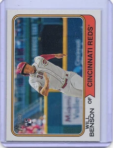 2023 Topps Heritage High Number - Will Benson #699 (RC) Cincinnati Reds - Picture 1 of 2