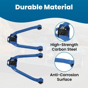 Pair Adjustable Front Upper Camber Arms Kit for Infiniti G35 Coupe 2003-2007 - Picture 1 of 17