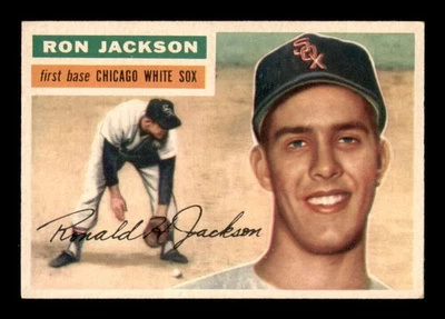 1956 Topps #186 Ron Jackson   EX/EX+ X3542476 - Image 1 of 3